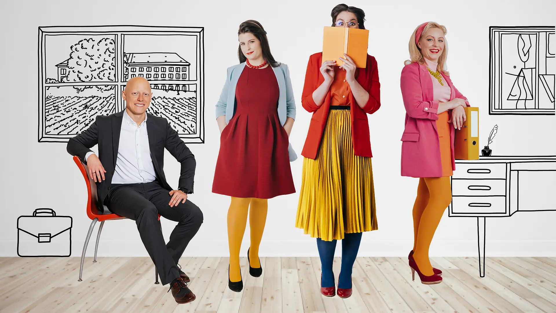 Bild von Mitarbeitern von Notar Schnabl